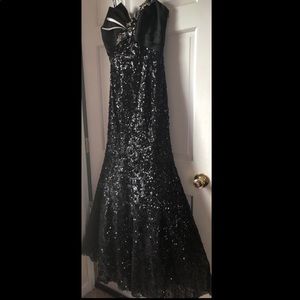 Size 8 Strapless Ball Gown